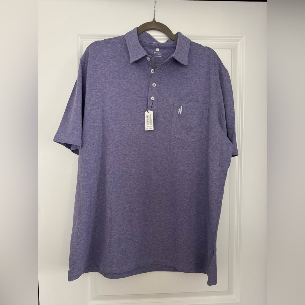 johnnie-O Purple Polo Shirt